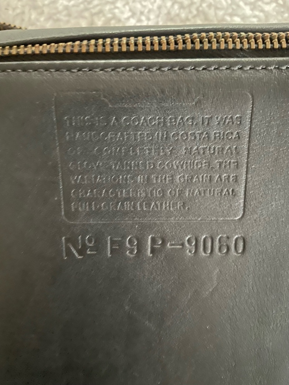 Vintage Coach Black Slim Duffle Sac Bucket Bag - Picture 11 of 16